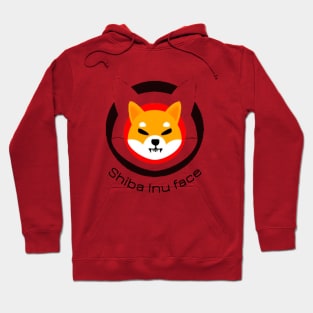 Shiba Inu face Hoodie